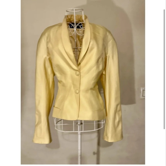 Thiery Mugler vintage silk blazer  from early 90s - Picture 3 of 8